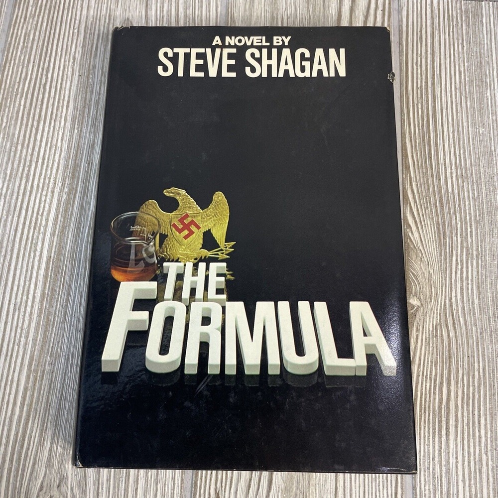 The Formula Steve Shagan 1979 Hardcover Book Club Edition Thriller Novel Morrow